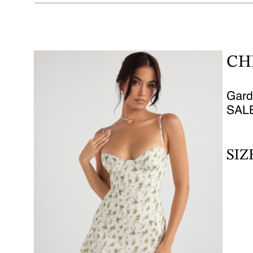Floral Spaghetti Strap Dress